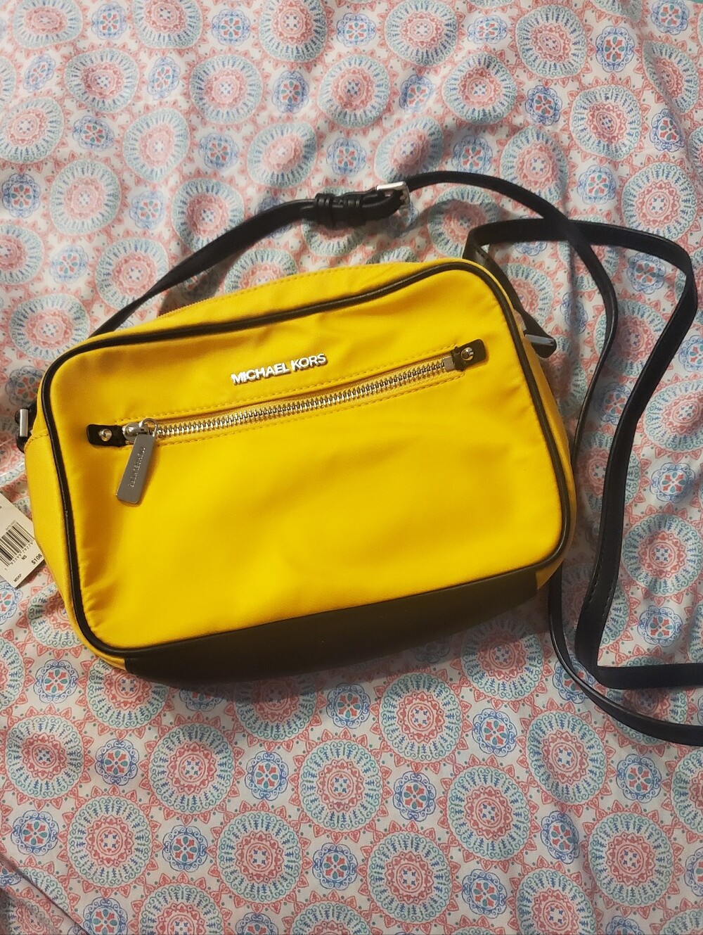Michael Kors Yellow Crossbody Bag